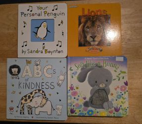 Four board books