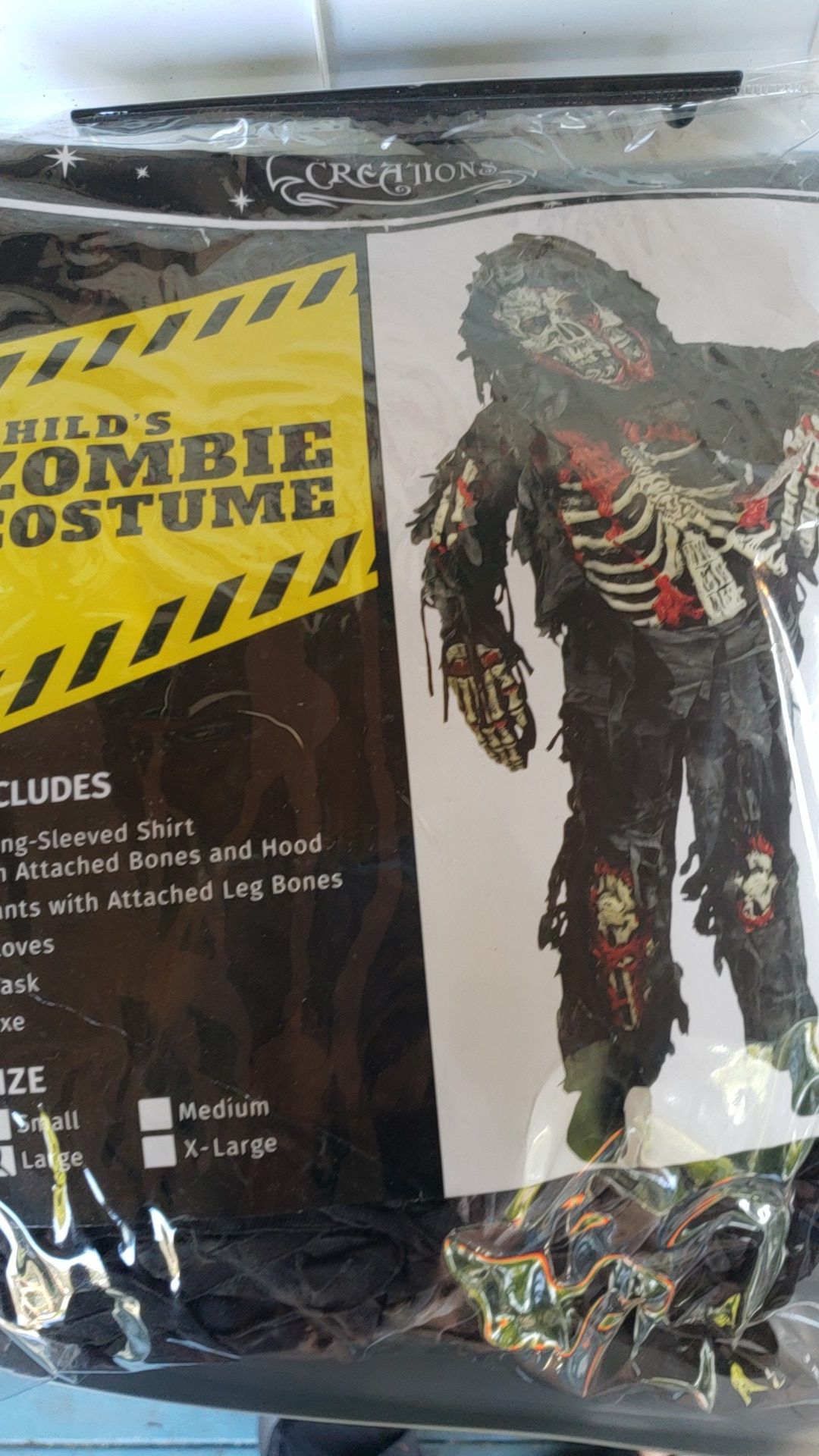 Childs zombie costume