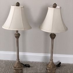 Vintage Buffet Lamps (price is for both)