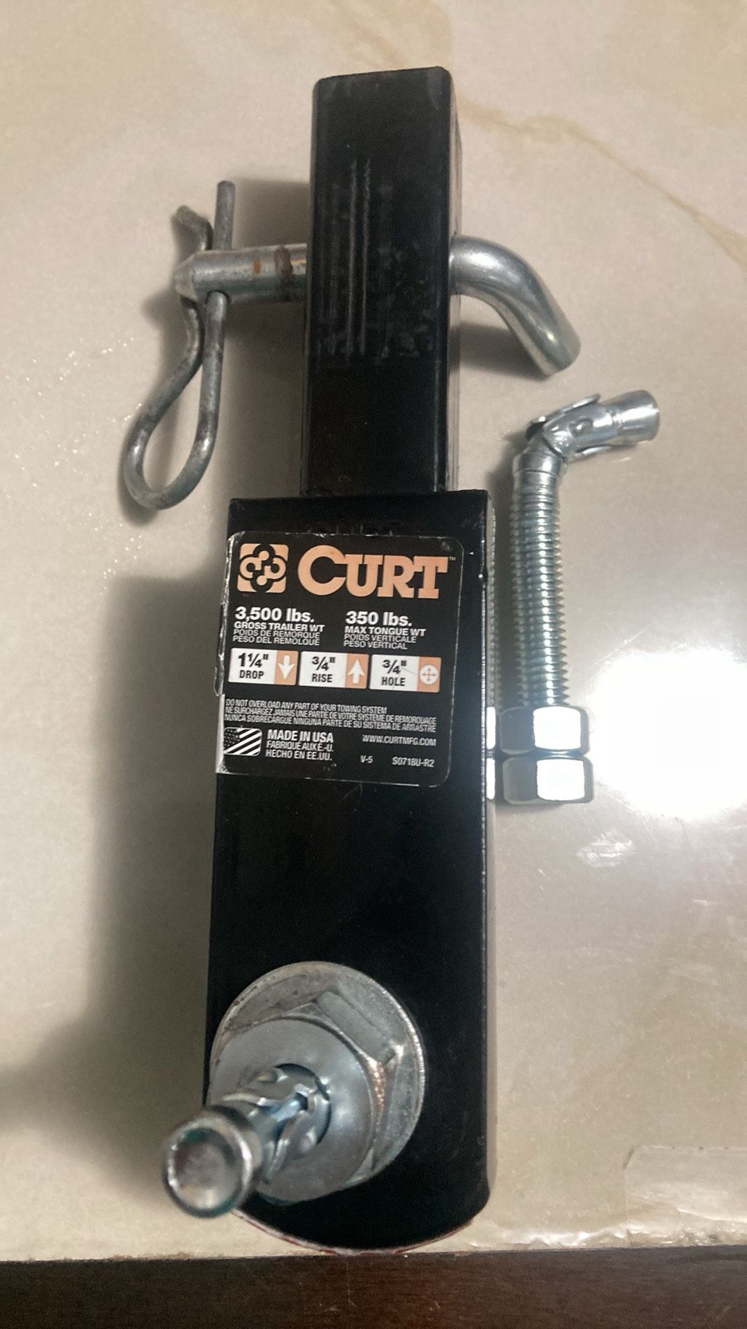 Trailer Hitch Ball Mount