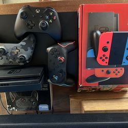 Gaming set - buy separately or together - Xbox, Nintendo Switch, Controllers, Games