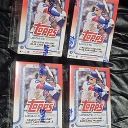 2025 Topps Update Series Baseball Blaster Box! 4 Box Lot! New Factory Sealed! 