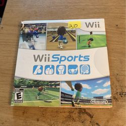 Wii Sports.  $20