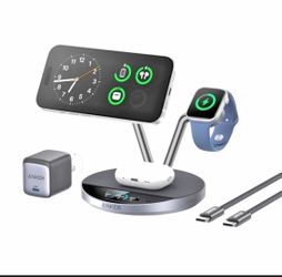Anker Prime 3-in-1 Qi2.2 MagSafe Compatible 25W Wireless Charging Station