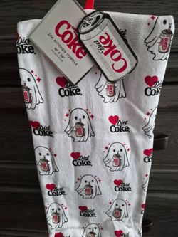 Diet coke kitchen towels