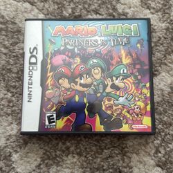 Mario & Luigi Partners In Time For Nintendo Ds 