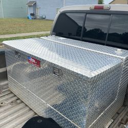 RDS Aluminum Transfer Fuel Tank Toolbox Combo 100 gallon
