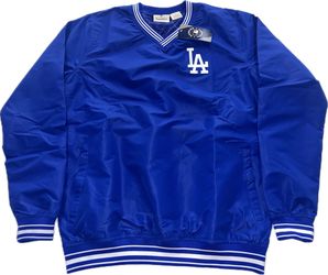 Fanatics Los Angeles Dodgers Blue Pullover Windbreaker Mens MT 3XLT 4XLT New