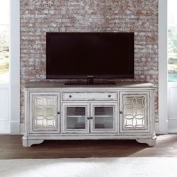 Liberty Furniture Magnolia Manor 74” TV Stand | Retail $2,560 | NEW OPEN BOX | Delivery Available