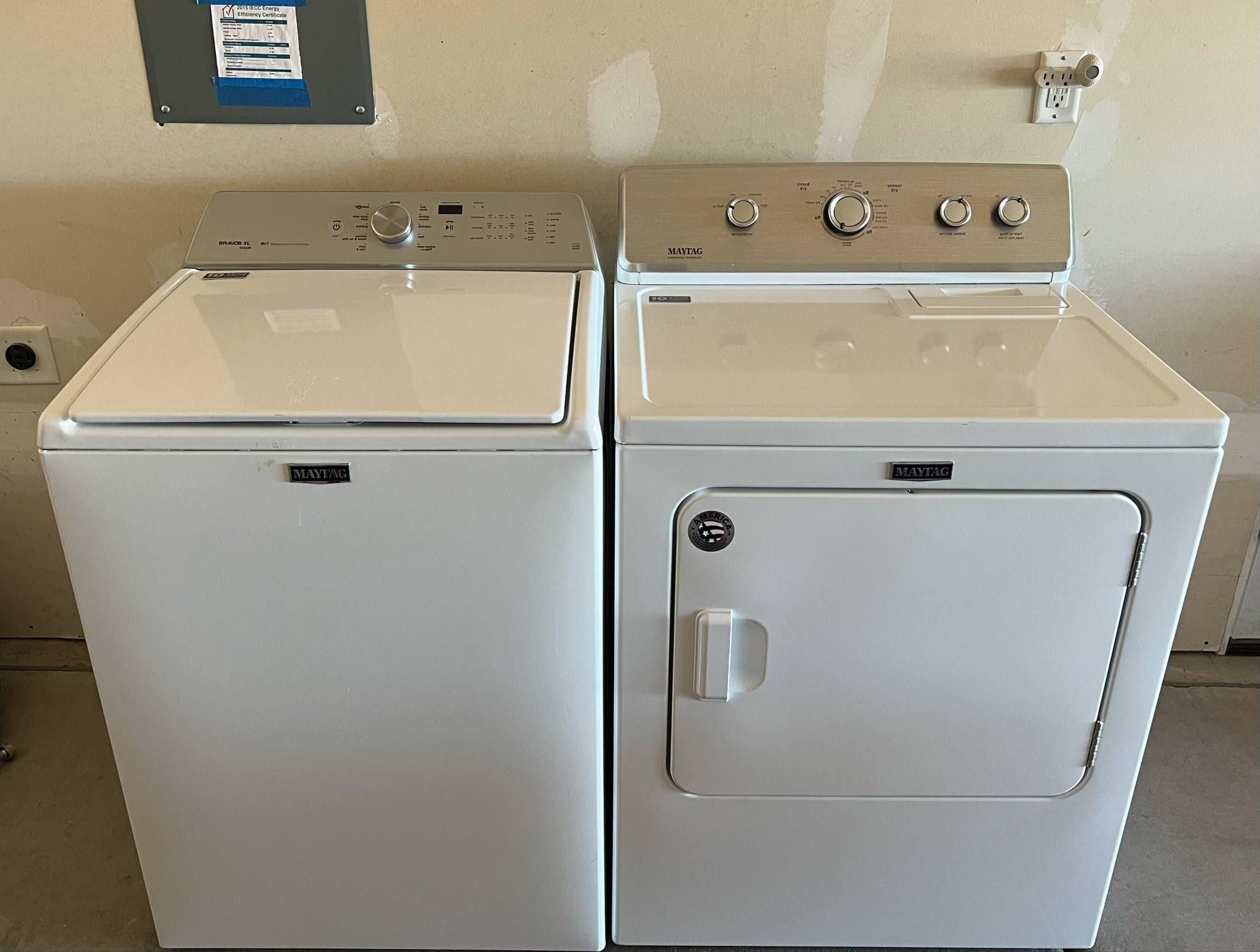 Maytag Washer And Dryer (delivery available)