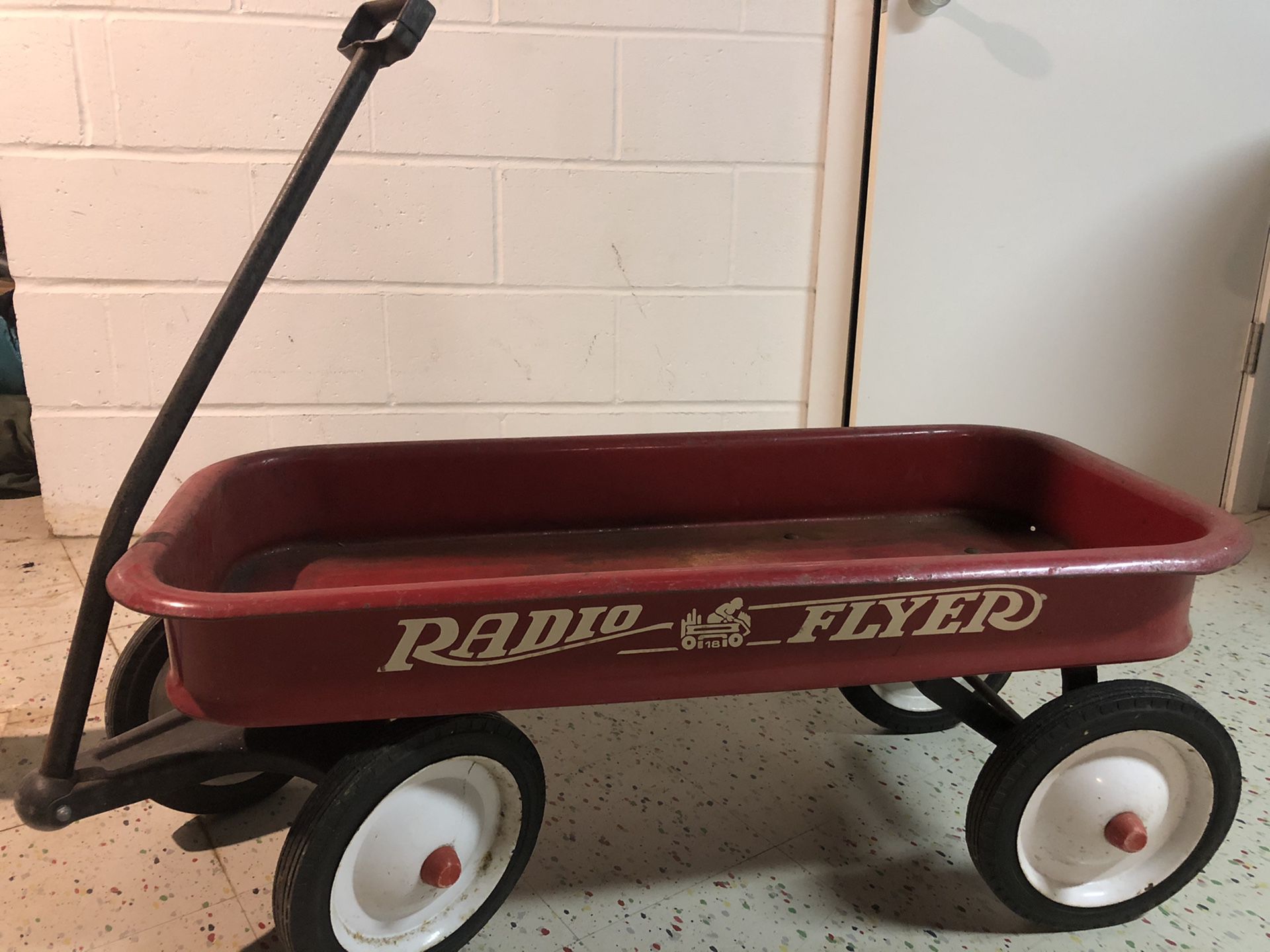 Classic Radio Flyer little red wagon