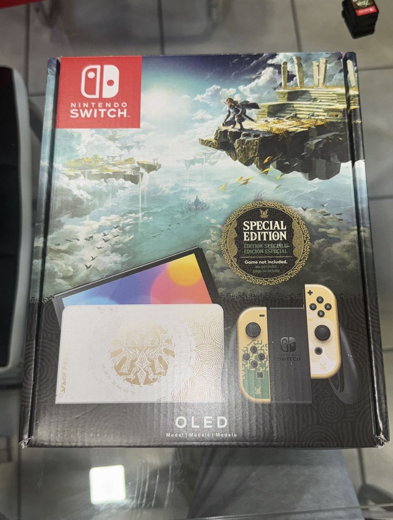 Nintendo Switch Oled 64GB Tears Of The Kingdom Special Edition Very Well Preserved