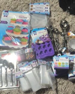 Baker Pans Spoons,etc.