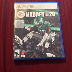 PLAYSTATION 5 MADDEN 26 BRAND NEW