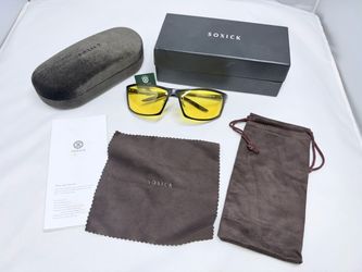 SOXICK Night Driving Glasses Yellow Lens Anti-Glare Eyewear – New Complete Set