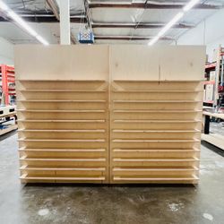 The Slat Stack Display Walls