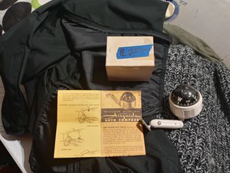 Vintage Air guide car compass brujula mib nos boxed up condition