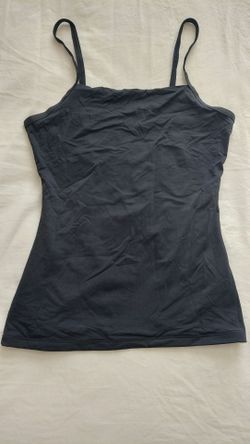 Women's black tank top