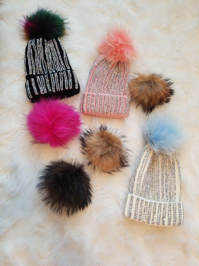 Winter blingy hat