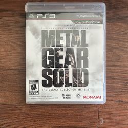 Metal Gear Solid The Legacy Collection 