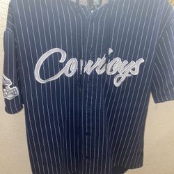 Dallas Cowboys Baseball Jersey