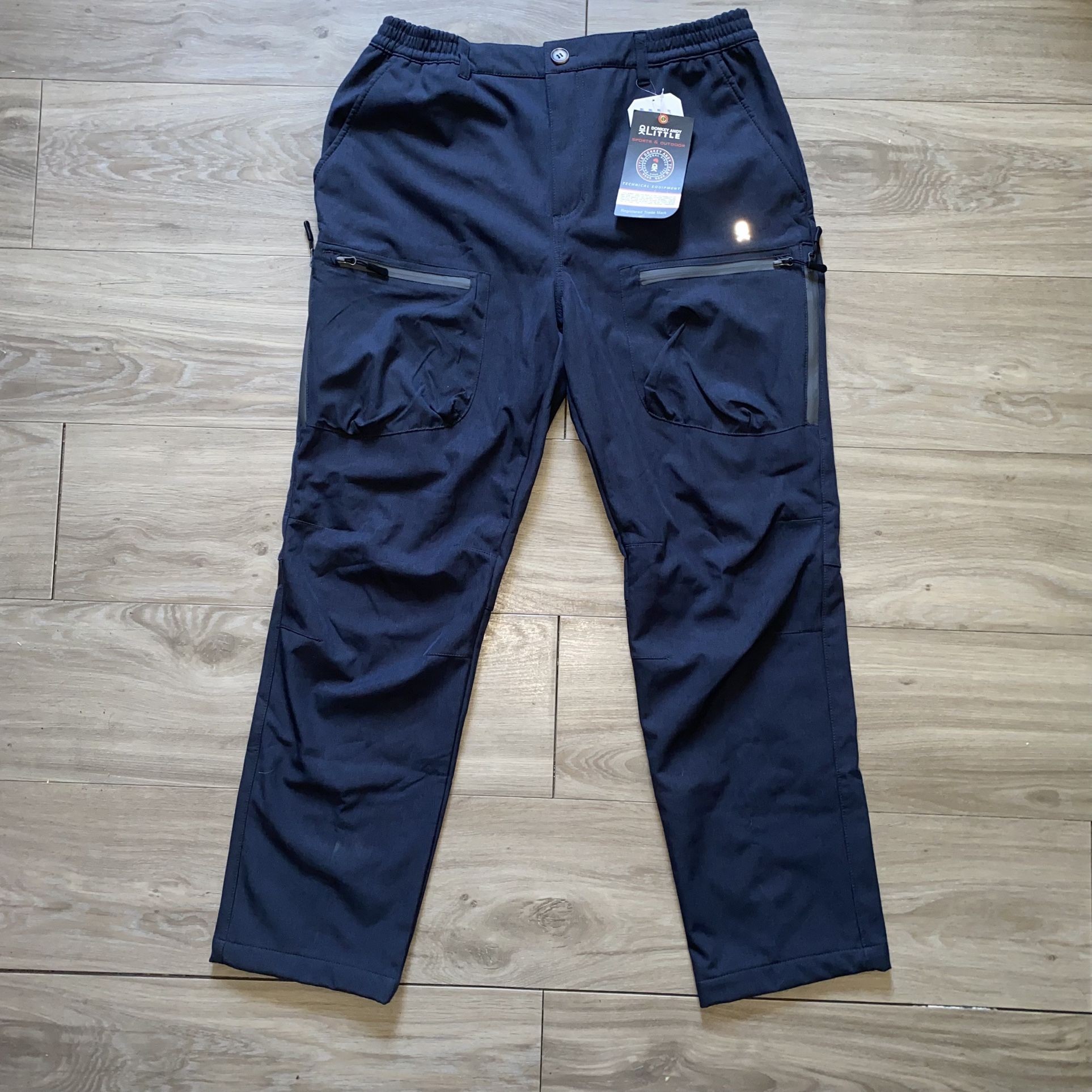 Men’s Winter Fleece Lined Snow Ski Softshell Pants