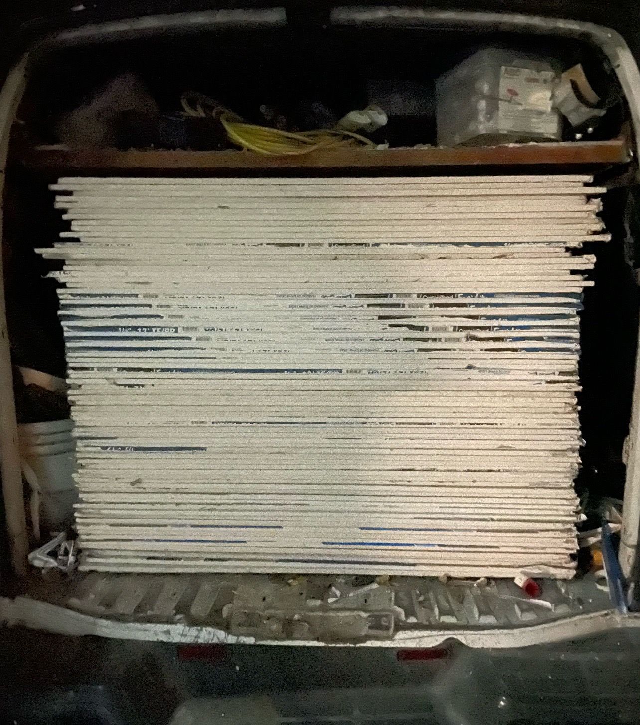Drywall sheets