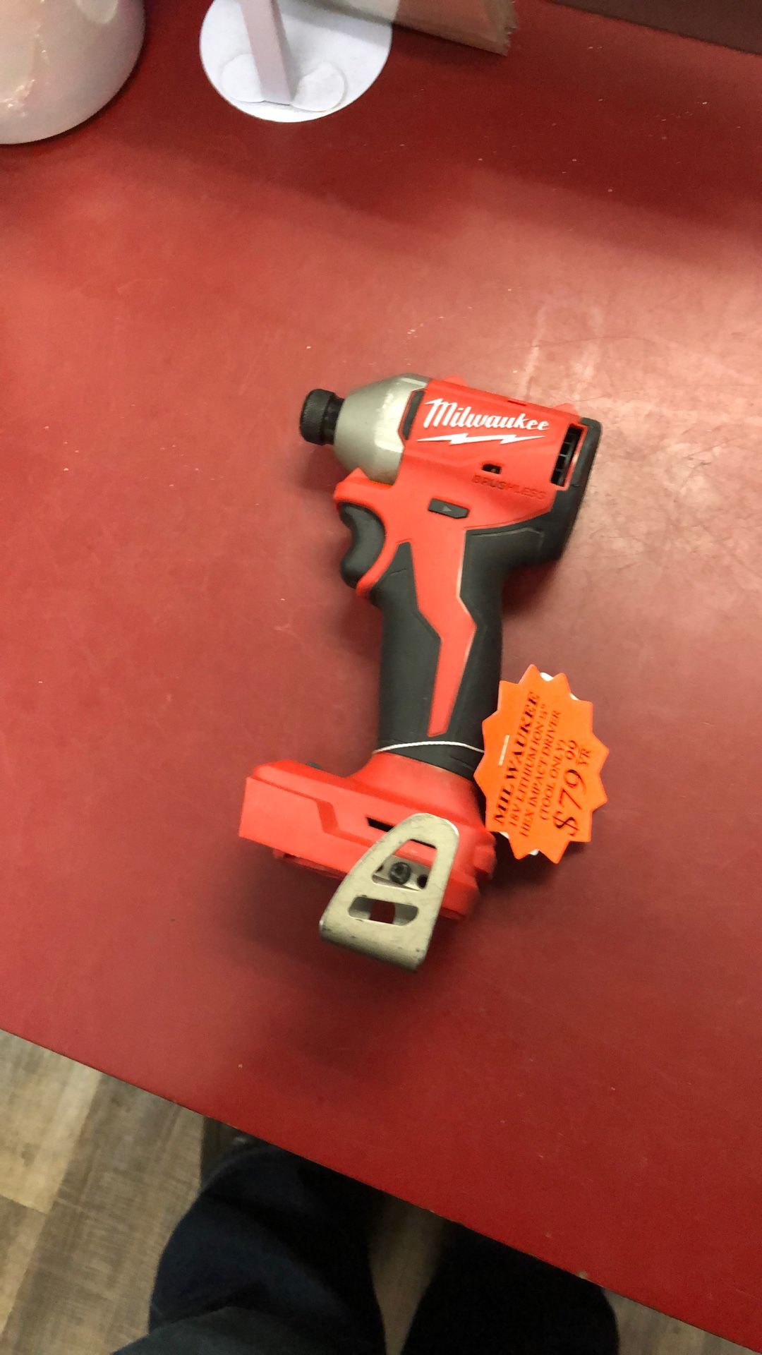 1003 Milwaukee 3651-20 18v Lithium Ion 1/4” Hex Impact (Tool Only) 004374