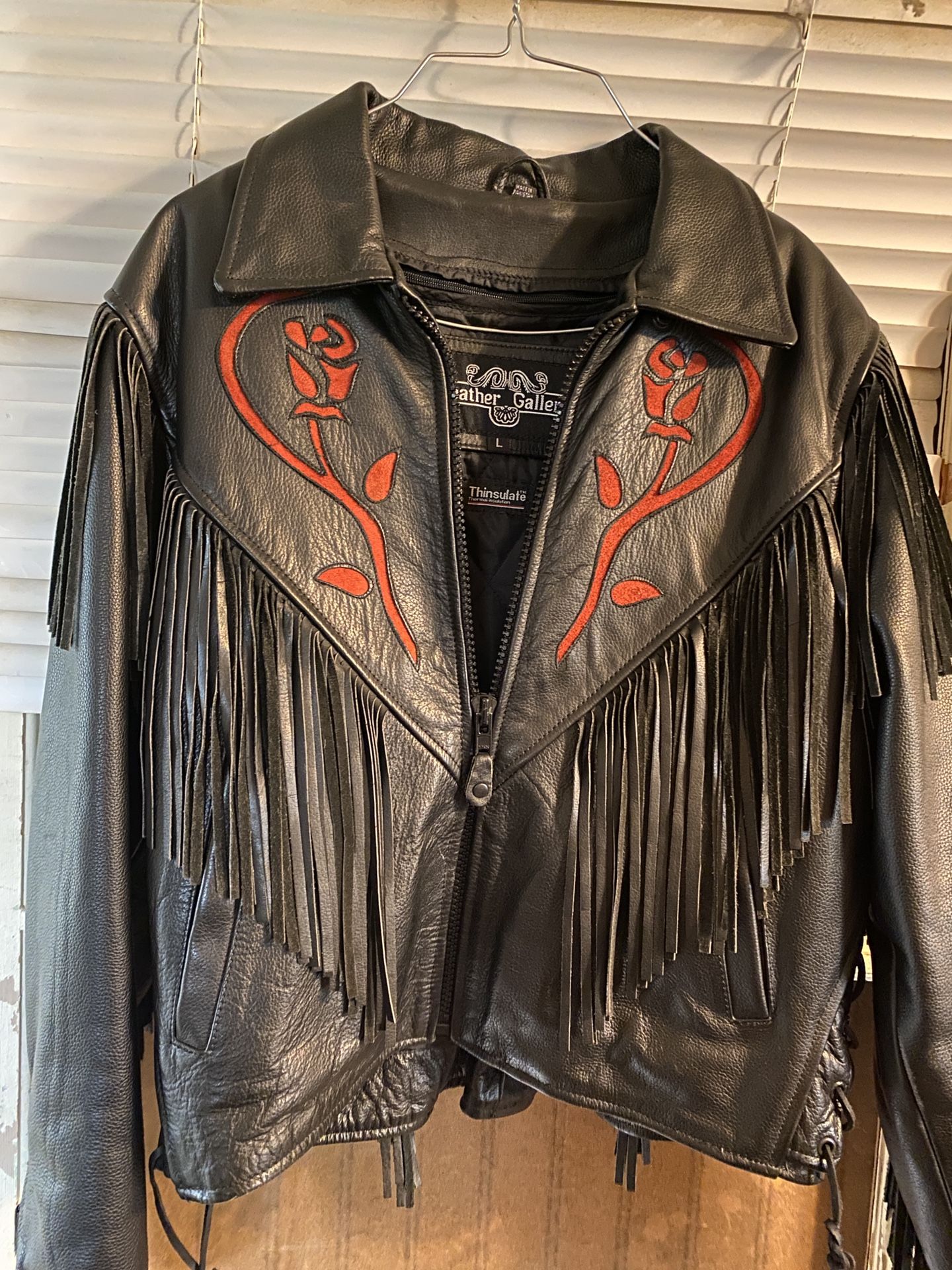 Women’s Biker Leather Jacket And Marching Purse
