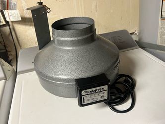 Vortex Powerfan 6" Inline Duct Fan (136-497 CFM)