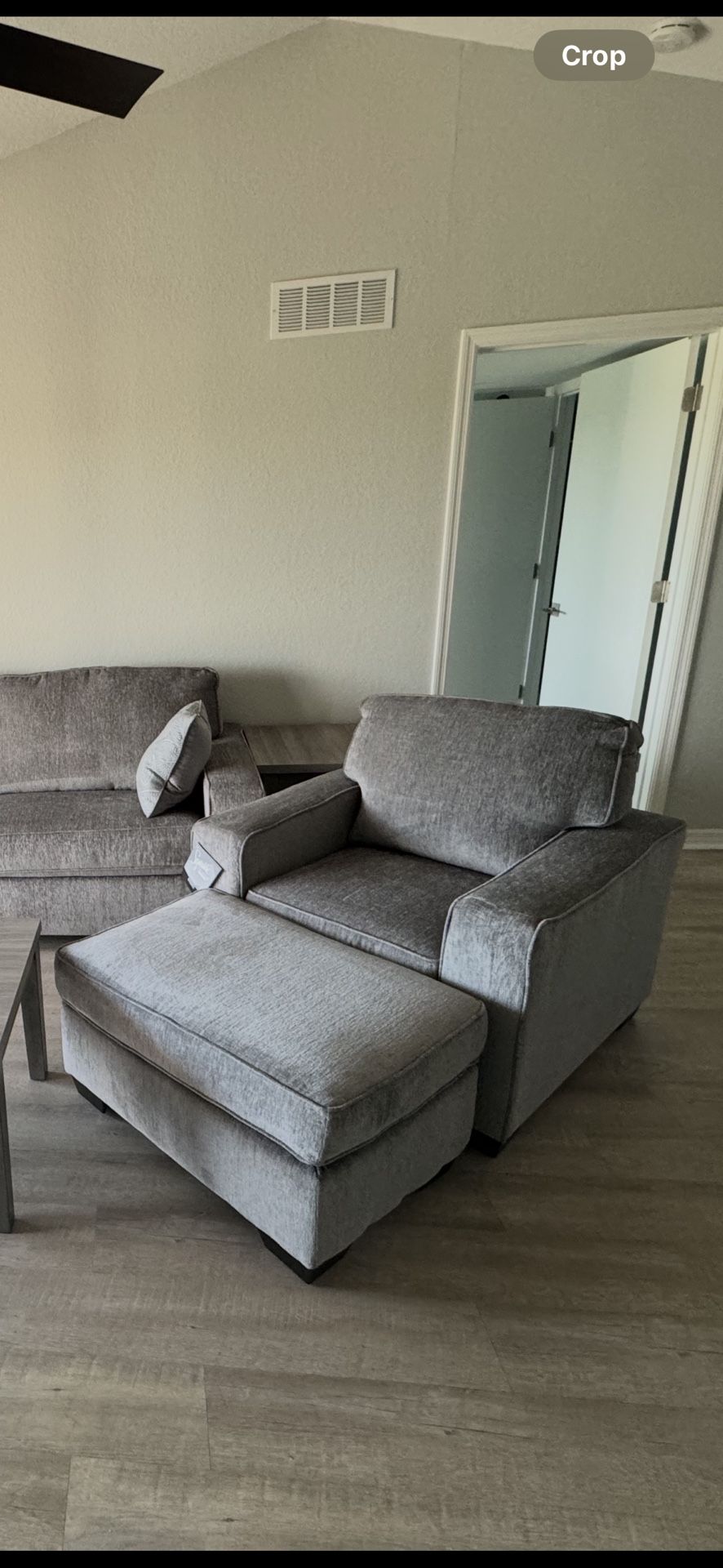 Ashley Furniture Chair & Ottoman