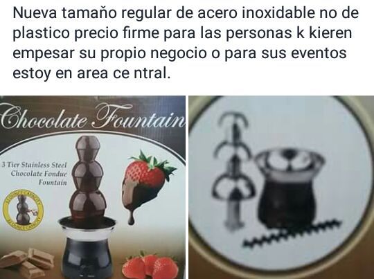 Chocolate fountain