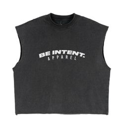 Be Intent Apparel Sleeveless Boxy Shirt
