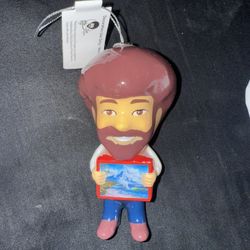 Bob Ross Ornament 