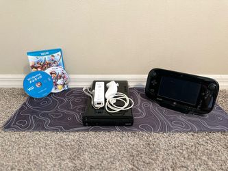 WII U with Two Games & a Remote