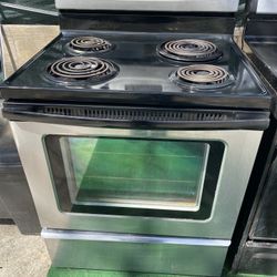 Whirlpool stainless steel stove works excellent no issues $169.30 day warranty