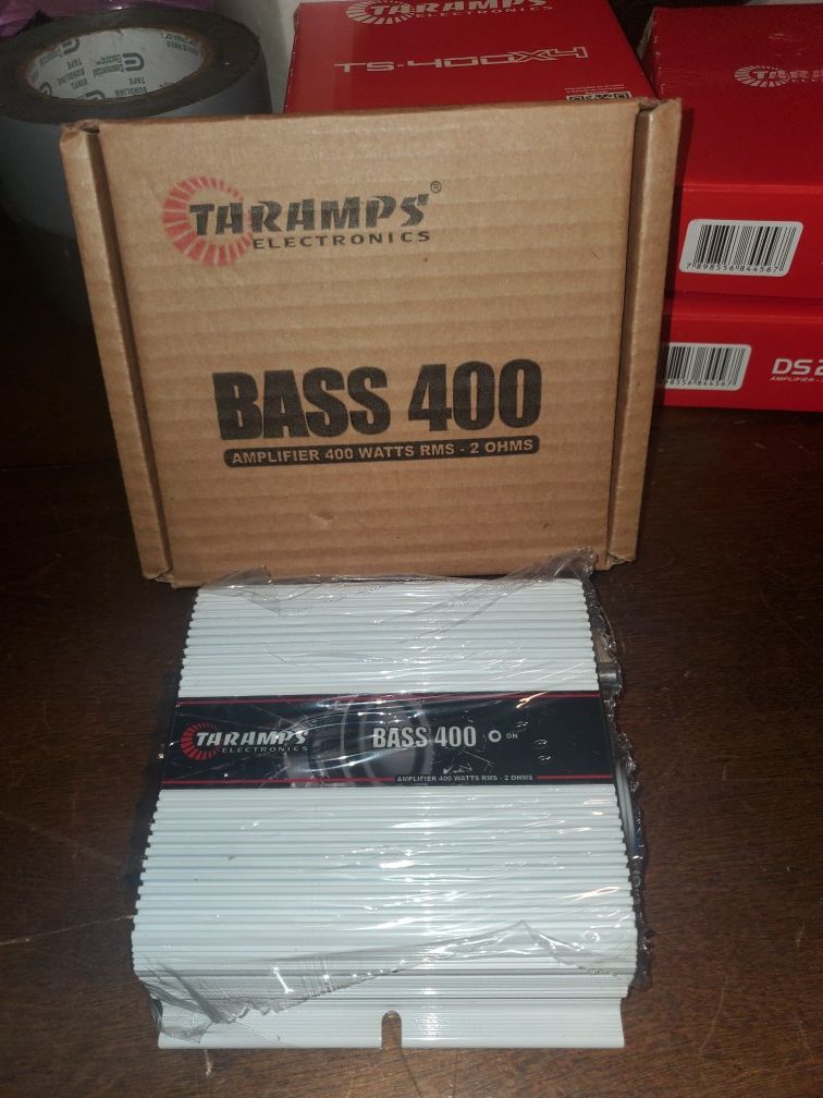 TARAMPS BASS 400 2 OHM THATS 400WATTS RMS BASS AMPLIFIER FOR SUBWOOFER