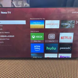 55” TCL Roku Tv  