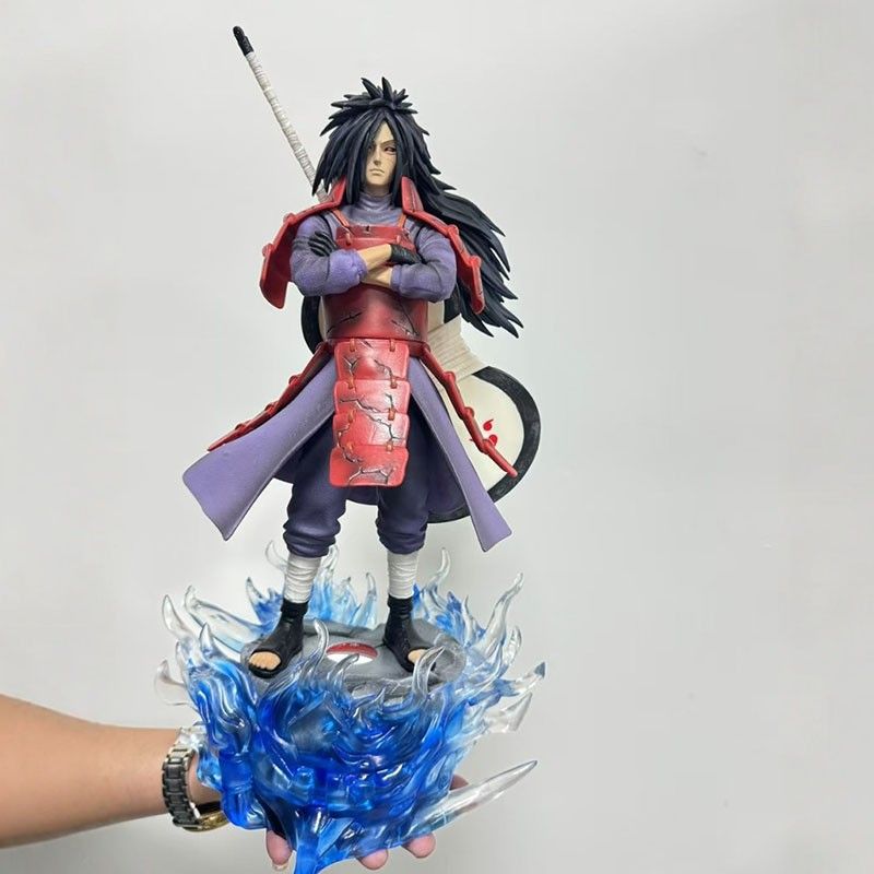 Naruto Anime Uchiha Madara Action Figurine Statue PVC Collectible Model Toys Gifts 42cm