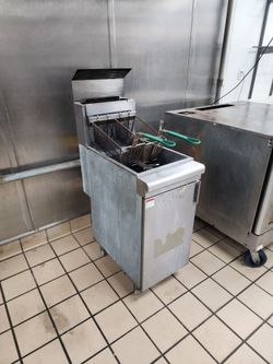 Deep Fryer-Gas power