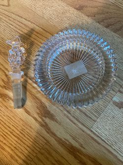 Mikasa Crystal Wine Set