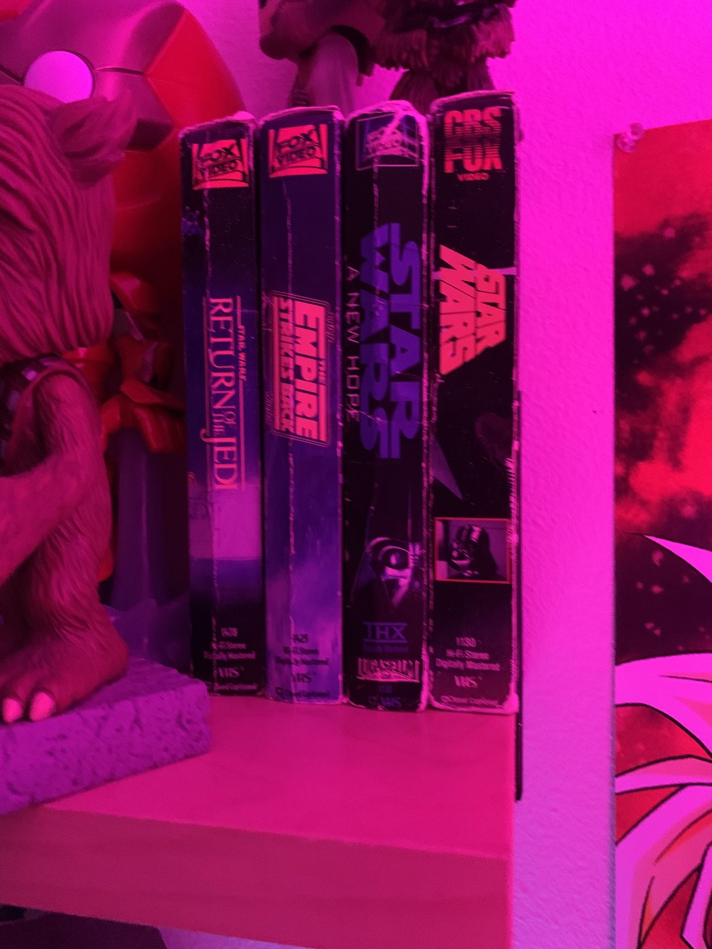 Star Wars VHS Tapes