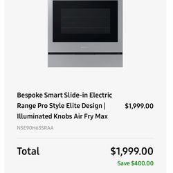 Brand new electric stove