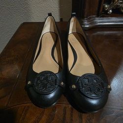 Black Tory Burch Flats