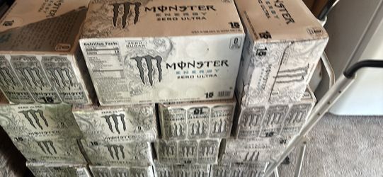 Monster Energy Drink 16 Onzas 30 Dollars For Box Cash Only 