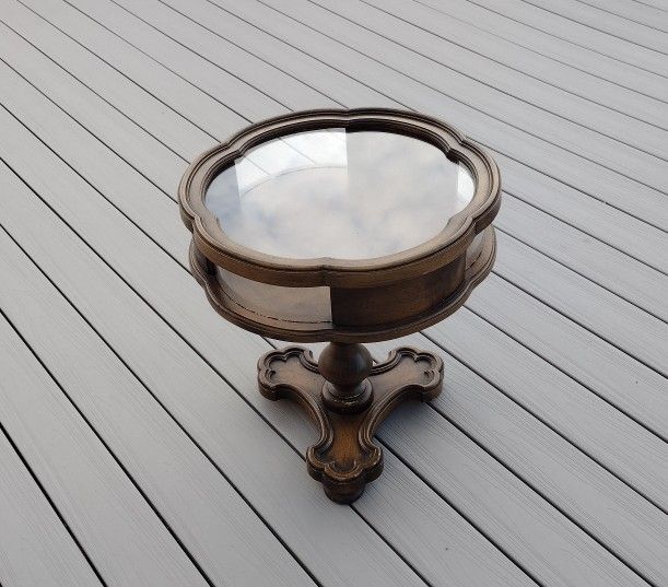 Antique display table