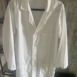 Lab Coat - White Size S. Condition-NEW