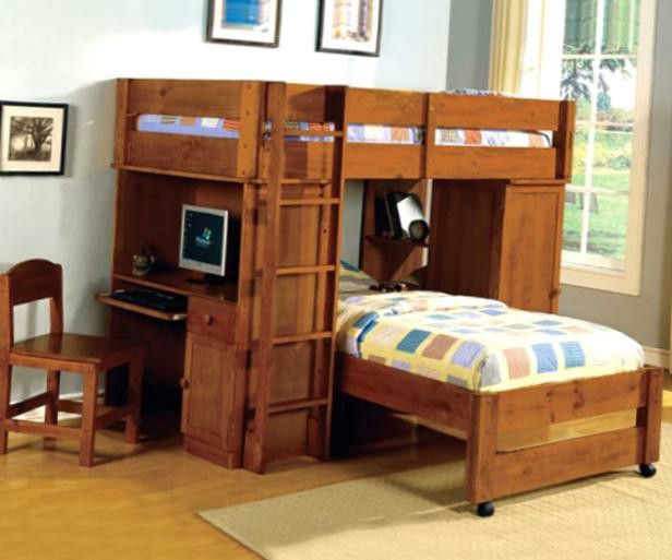 Bunk Beds Twin Over Twin - $66/month