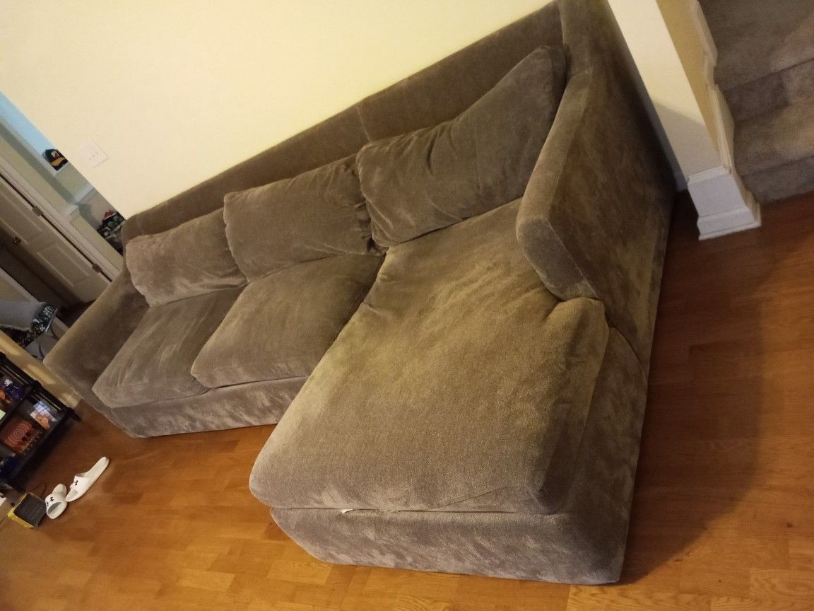 Grey Sectional Couch
