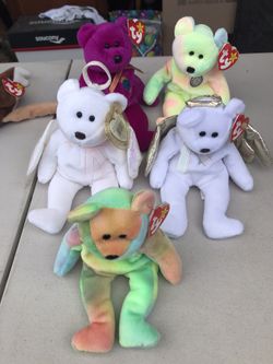 Beany Baby Bears Halo 1. & Halo 2